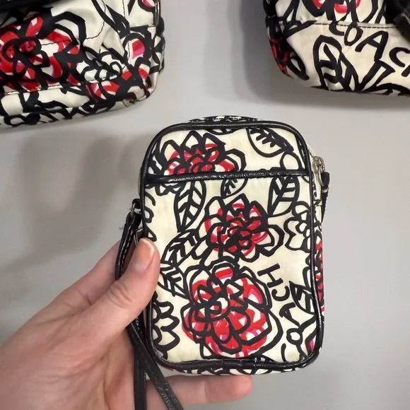 Coach Graffiti Kyra Poppy Daisy Set EUC - Picture 2 of 13